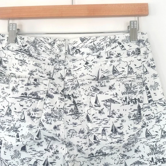 Charter Club‎ Bristol Capri Nautical Coastal 5 pocket Cotton/Spandex Size 8 - Picture 11 of 16